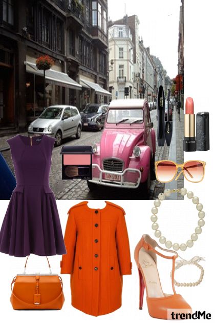 vintage daily chic-colourblocking- combinação de moda