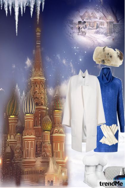 winter in russia- Modna kombinacija