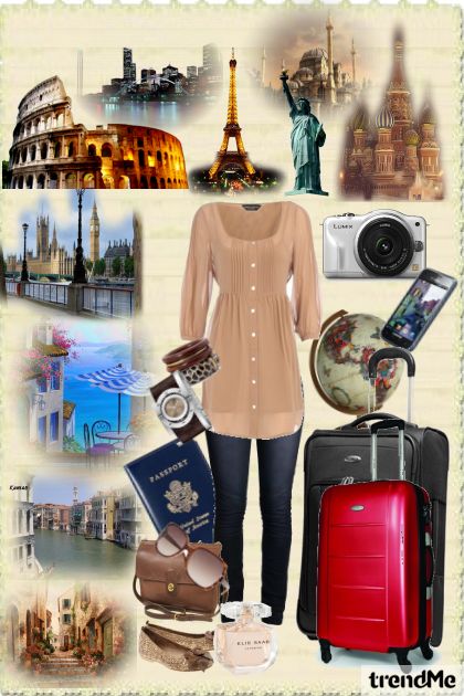 world traveller- Combinazione di moda