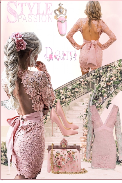 Pink Style Passion- Modna kombinacija