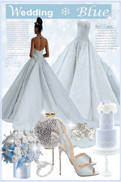 Wedding Blue- Combinazione di moda