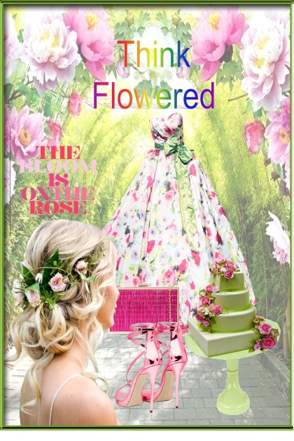 Think flowered- Fashion set