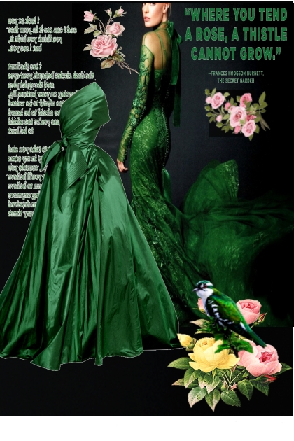 Green in Fashion- Fashion set