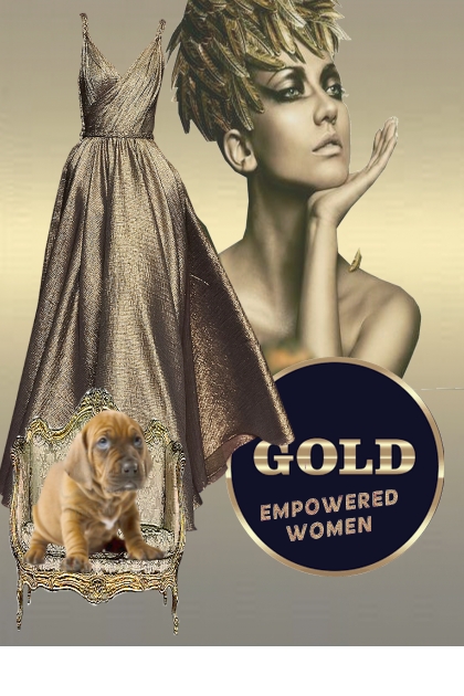 Gold Women- Modna kombinacija