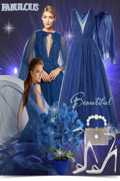 *Fabulous Blue*- Combinazione di moda