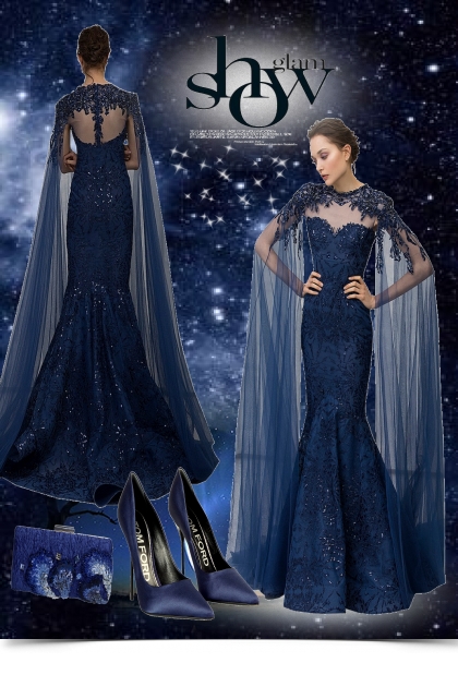 A blue Star- Combinazione di moda
