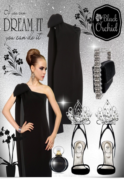 Black Orchid- Fashion set