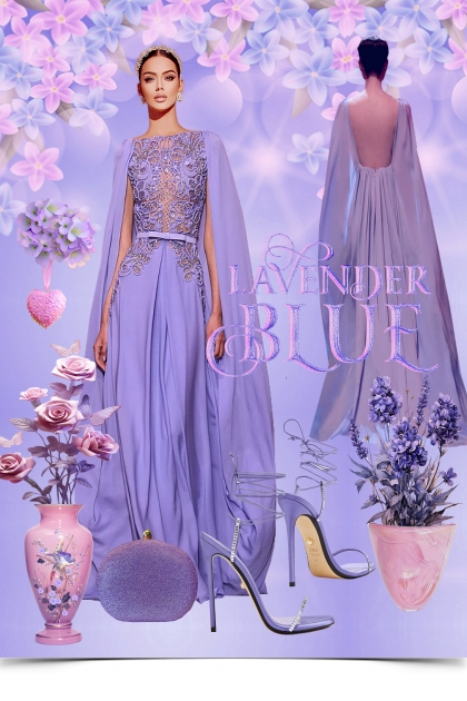 * Lavender Blue*- Модное сочетание