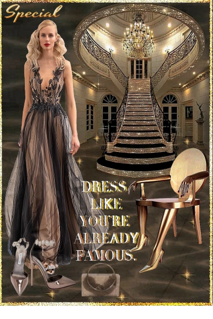 Dress like you're already famous- Combinazione di moda