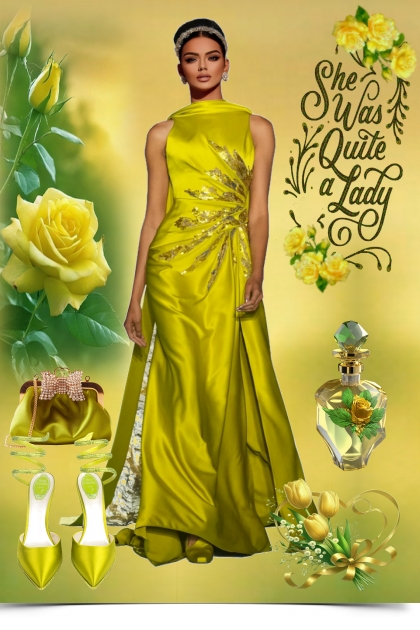 Quite a Lady- Combinazione di moda