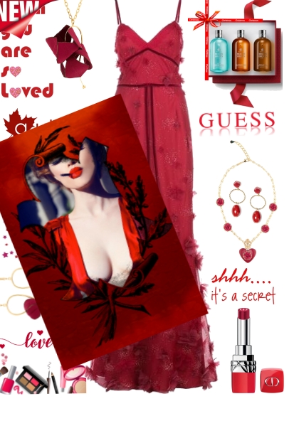 Red Queen- combinação de moda