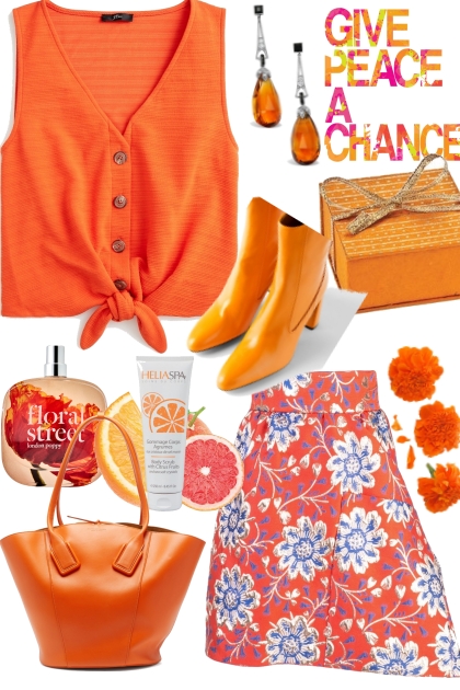 Citrus Orange - Modna kombinacija