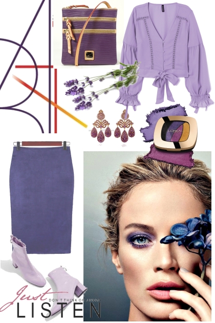lavender godess- Combinazione di moda