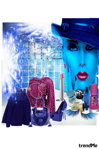 blue light - Combinazione di moda