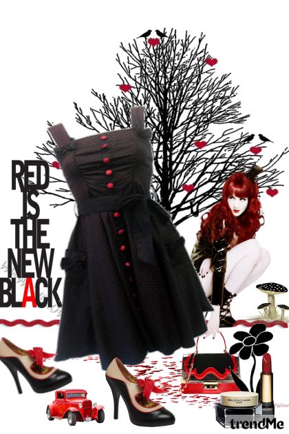 red &amp; black