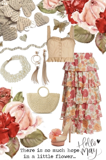 Floral Arrangements- combinação de moda