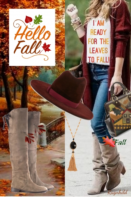 Fall Boots Contest 1)- Fashion set