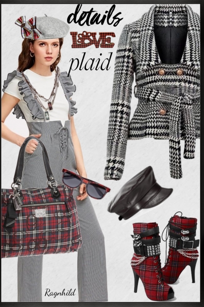 Plaid - Combinaciónde moda