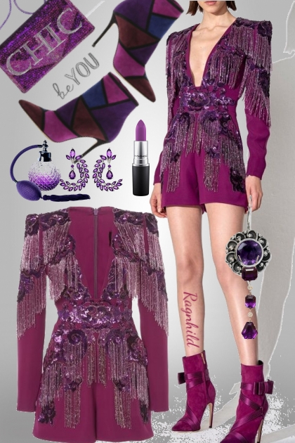 Purple December 2020- Combinazione di moda