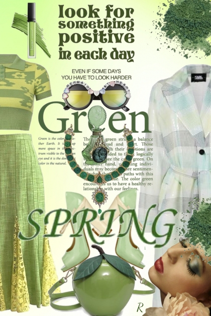 Spring Greens- Fashion set
