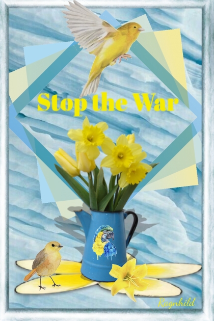 Please, Stop the War! - Modna kombinacija