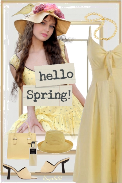 Butter Yellow Spring 22- Fashion set
