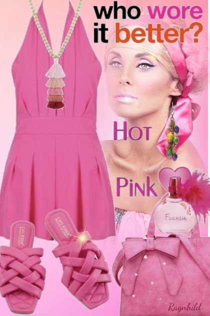 Spring 22 Hot Pink- Fashion set