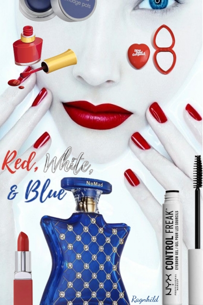 Beauty for July 4th- Fashion set