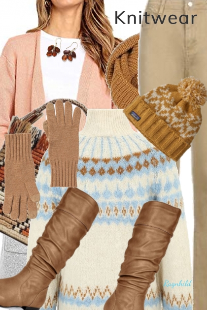 Knitwear- combinação de moda