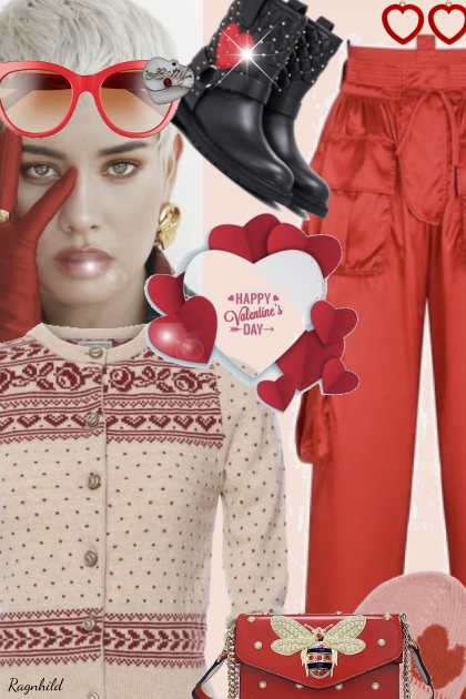 Valentine February 2024- combinação de moda