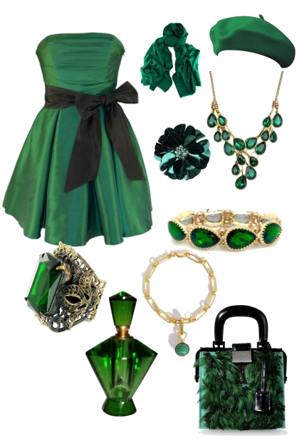 Emerald Assembled- Fashion set