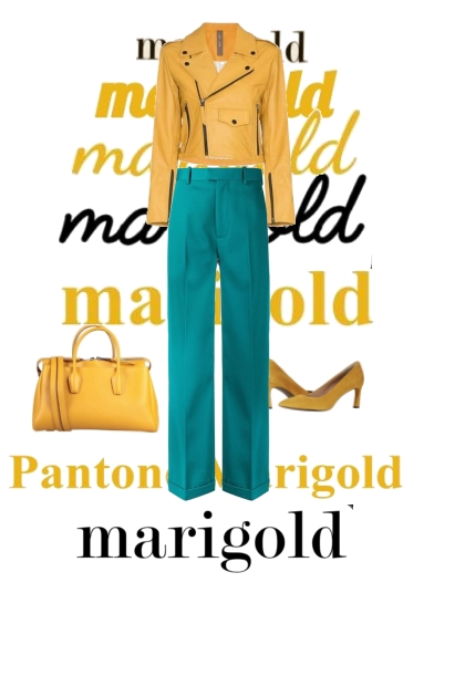marigold- Modna kombinacija