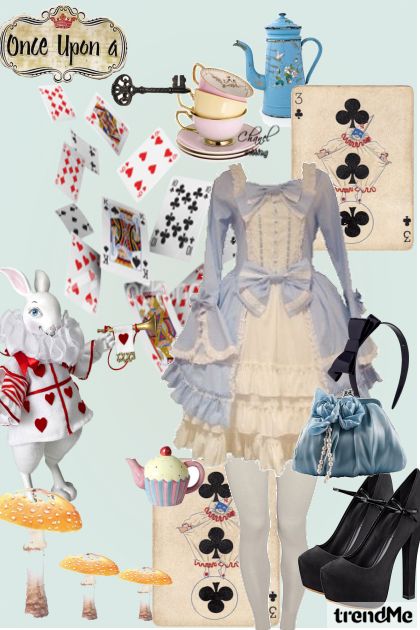 Alice in Wonderland- Modna kombinacija
