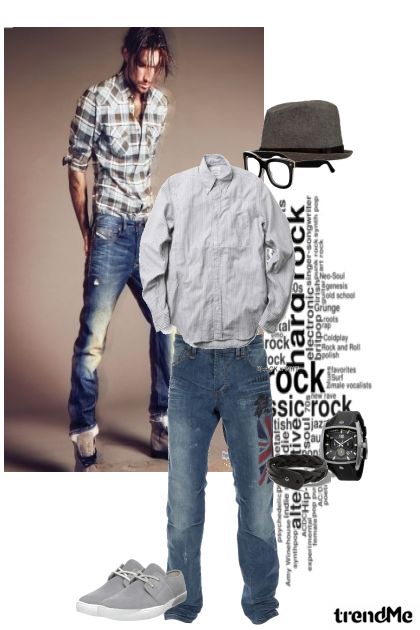 men style- Combinazione di moda