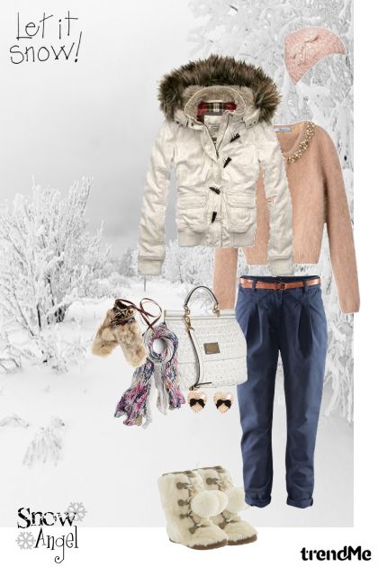 let it snow <3- combinação de moda