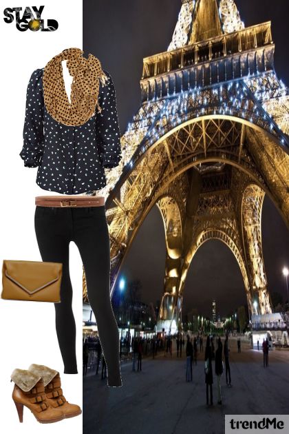 Paris night :)- Modna kombinacija