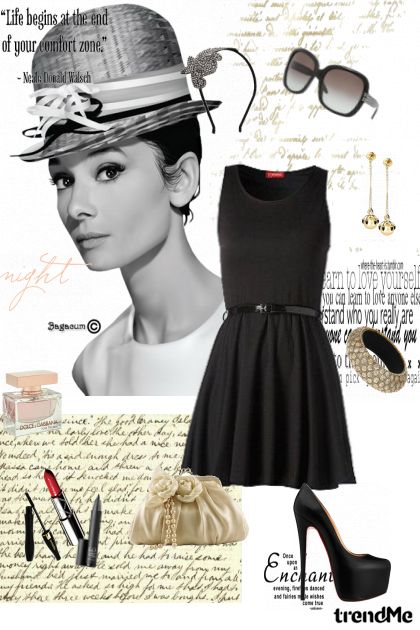 Audrey Hepburn- Modekombination