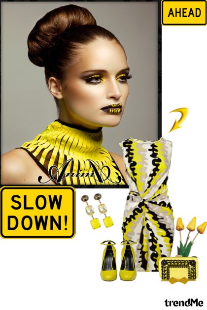 Slow down girl!- Kreacja