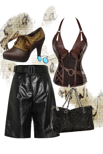 The Eccentric Evening outfit for a pear shape - Fashion set