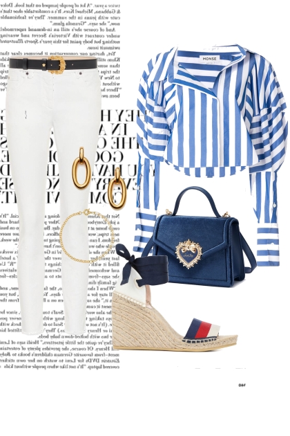 The Classic Weekend Outfit for a Rectangle Shape - Модное сочетание