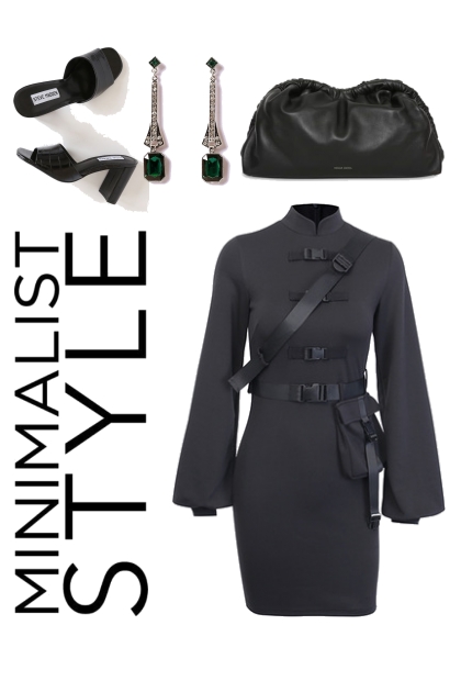 The Classic Evening Outfit for a rectangle shape - Fashion set