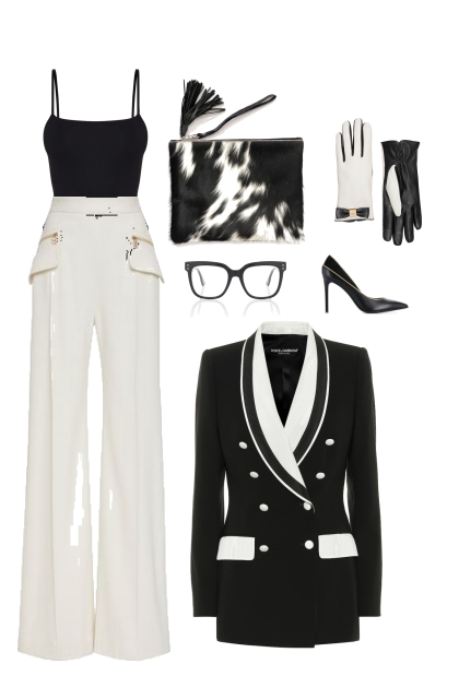 The Glamorous Weekend look for a rectangle shape - Fashion set