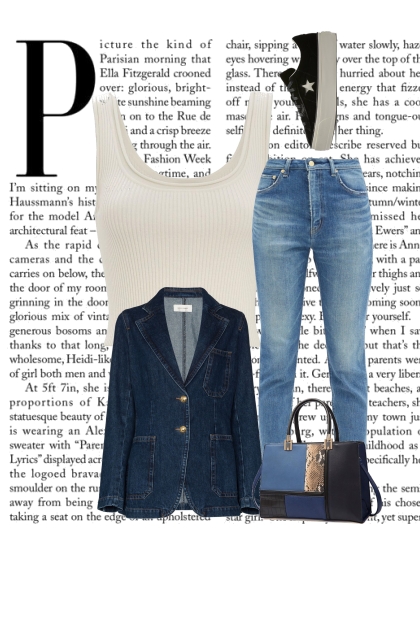 The Casual Office outfit for an apple shape - Combinazione di moda
