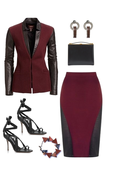 The Glamourous Office Look for a Triangle - Fashion set