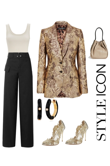 The Glamorous Weekend look for a Triangle Shape- Combinazione di moda