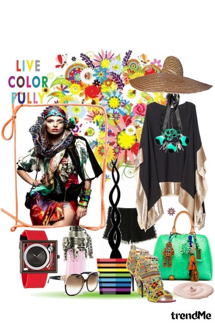 Color much?- Fashion set