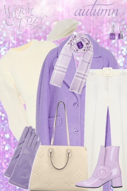 Lavender & Cream- Модное сочетание
