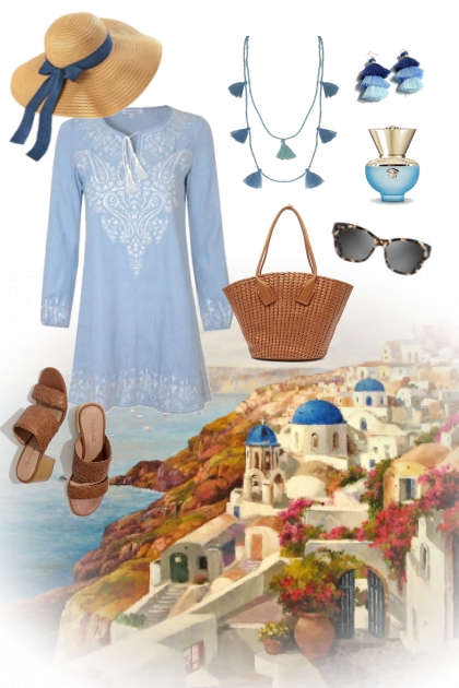 Come with me to Greece- Combinazione di moda