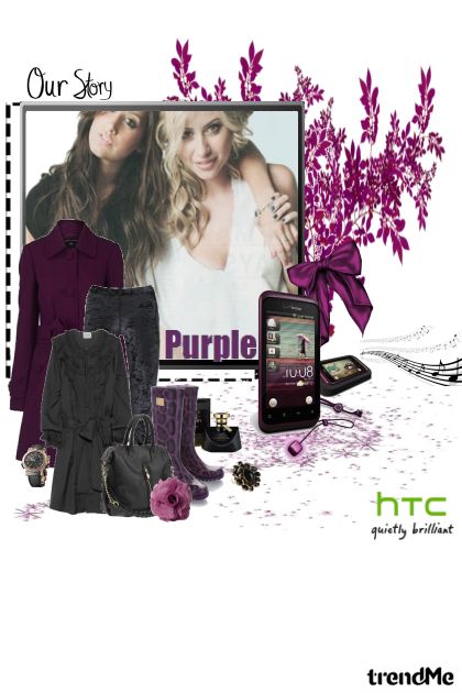 Our purple story!- Modna kombinacija