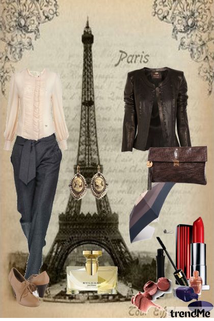 Jesen u Parisu- Модное сочетание